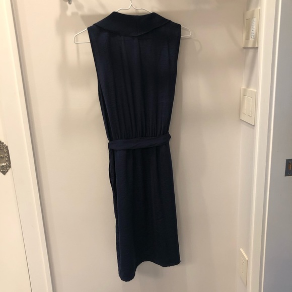 BANANA REPUBLIC NAVY SUMMER DRESS - Picture 4 of 5
